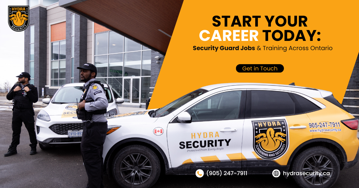 security guard jobs Ontario
