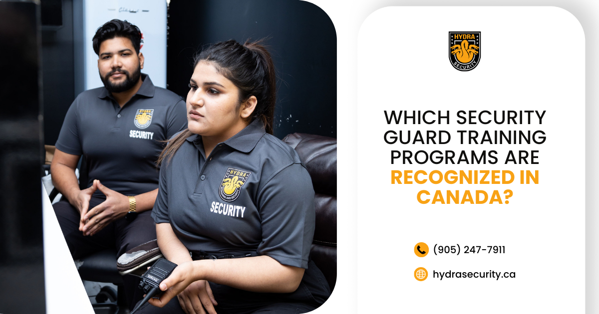 Security Guard Training Programs in Canada